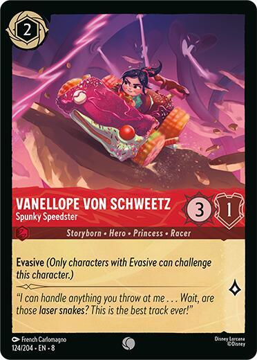 Vanellope Von Schweetz - Spunky Speedster card image