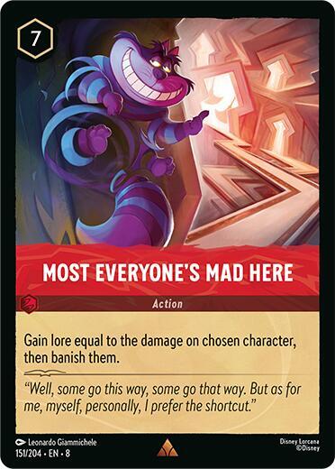Most Everyone's Mad Here card image