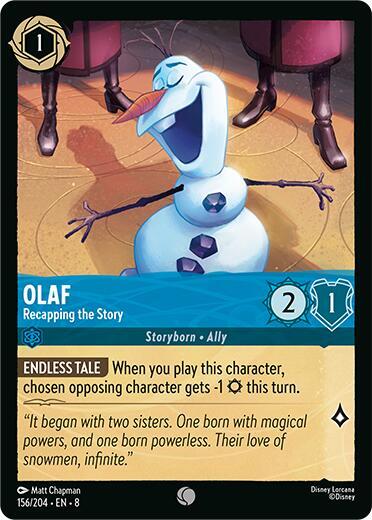 Olaf - Recapping the Story card image