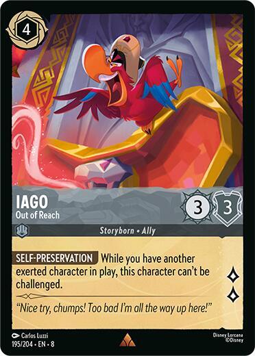 Iago - Out of Reach card image