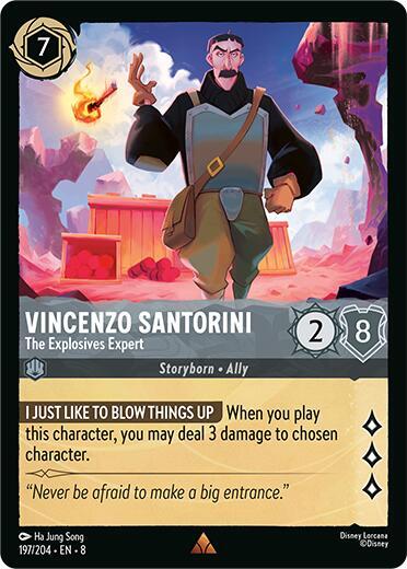 Vincenzo Santorini - The Explosives Expert card image