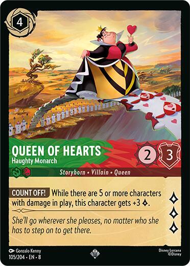 Queen of Hearts - Haughty Monarch card image