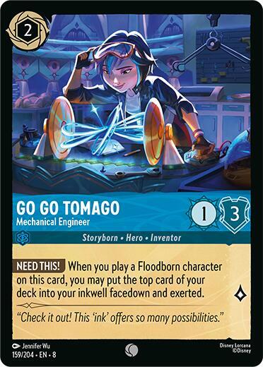 Go Go Tomago - Mechanical Engineer card image