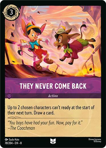 They Never Come Back card image