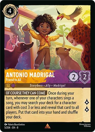 Antonio Madrigal - Friend to All card image