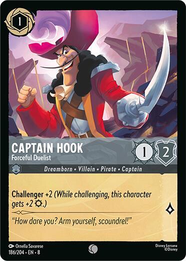 Captain Hook - Forceful Duelist card image