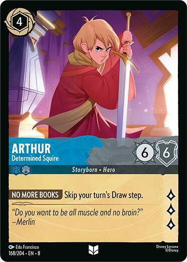 Arthur - Determined Squire card image