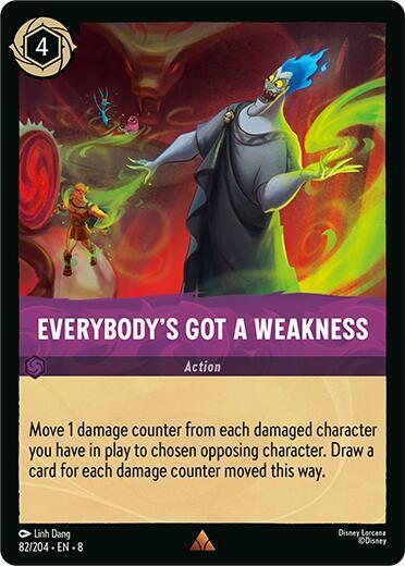 Everybody's Got A Weakness card image