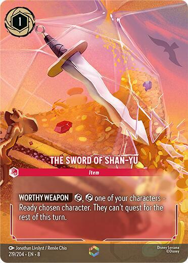 The Sword of Shan Yu (Enchanted) card image