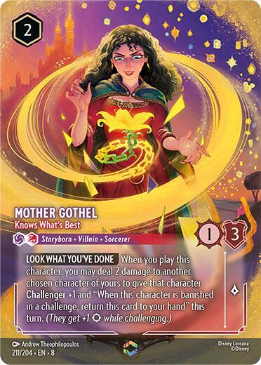 Mother Gothel - Knows What's Best (Enchanted) card image