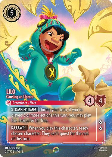 Lilo - Causing an Uproar (Enchanted) card image