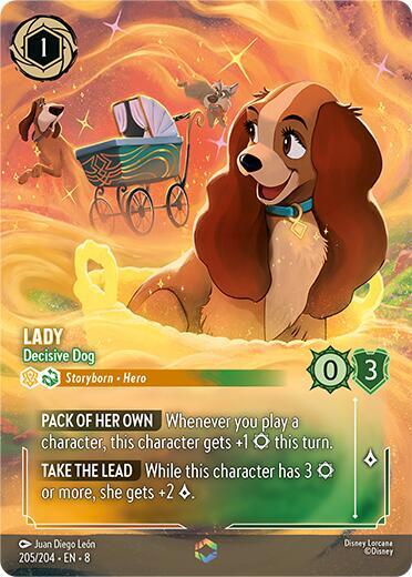 Lady - Decisive Dog (Enchanted) card image