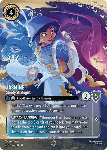 Jasmine - Steady Strategist (Enchanted) card image