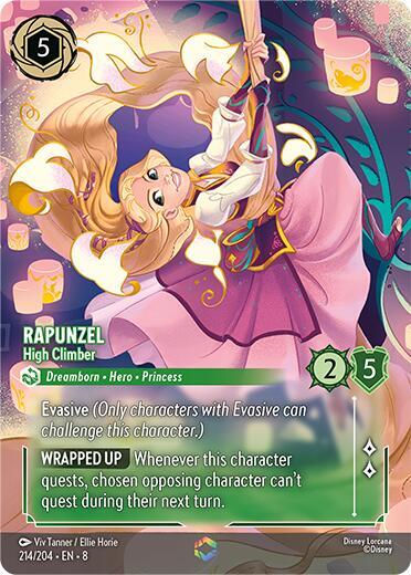 Rapunzel - High Climber (Enchanted) card image
