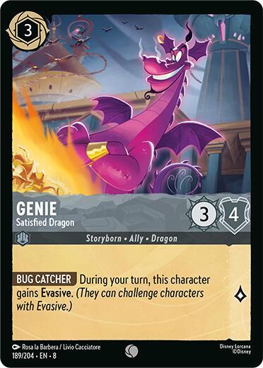 Genie - Satisfied Dragon card image