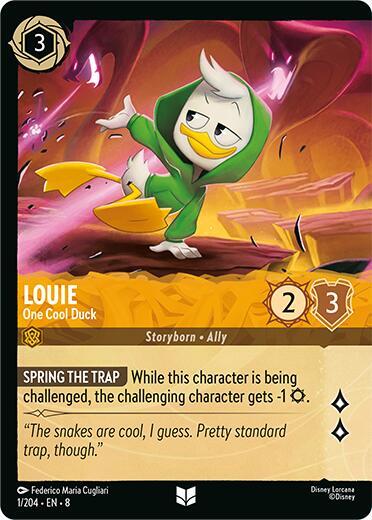 Louie - One Cool Duck (Foil) card image