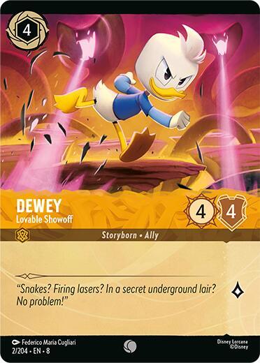 Dewey - Lovable Showoff (Foil) card image