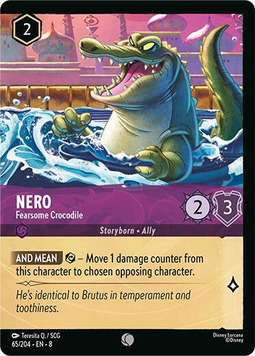 Nero - Fearsome Crocodile (Foil) card image