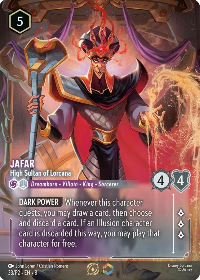 Jafar - High Sultan of Lorcana (Store Championship) card image