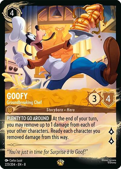 Goofy - Groundbreaking Chef (223/204) card image