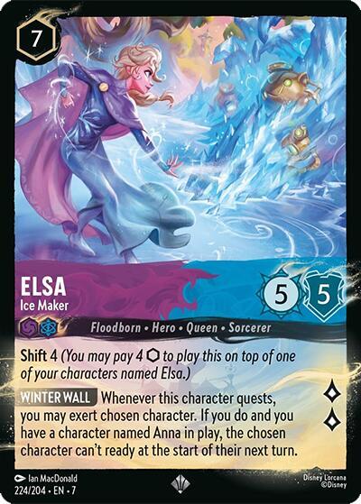 Elsa - Ice Maker (224/204) card image