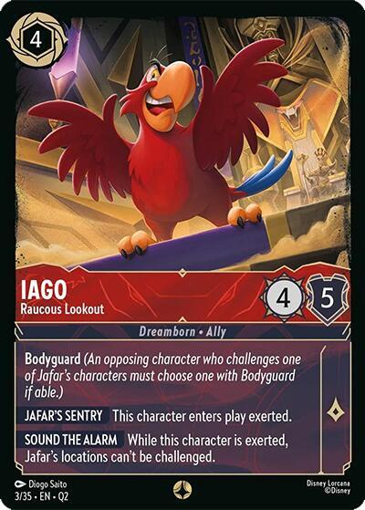 Iago - Raucous Lookout card image