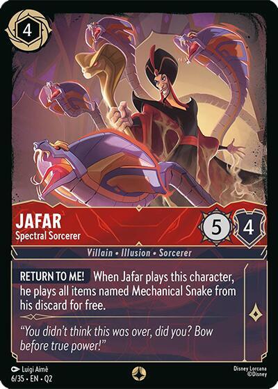 Jafar - Spectral Sorcerer card image