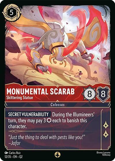 Monumental Scarab - Skittering Statue card image