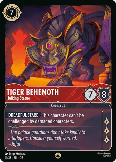 Tiger Behemoth - Hulking Statue card image