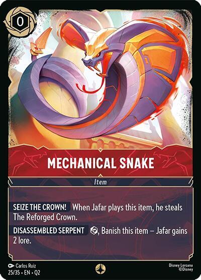 Mechanical Snake card image