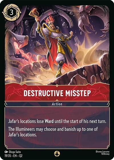 Destructive Misstep card image