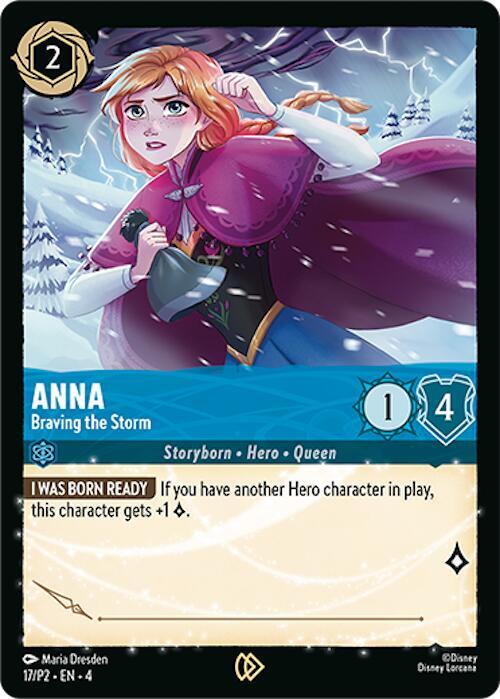 Anna - Braving the Storm card image