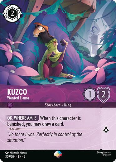 Kuzco - Wanted Llama (Epic) card image