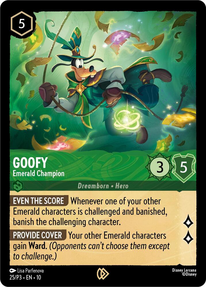 Goofy - Emerald Champion card image