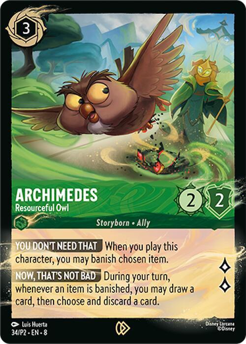 Archimedes - Resourceful Owl card image