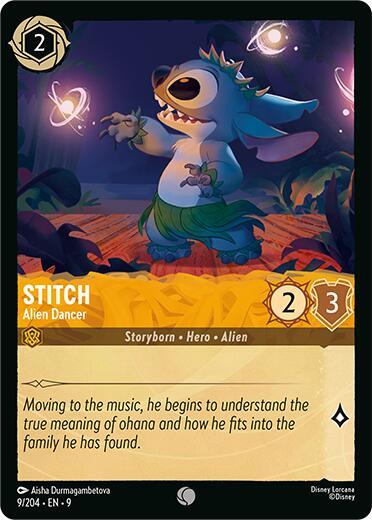 Stitch - Alien Dancer card image