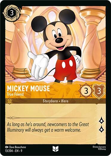 Mickey Mouse - True Friend card image