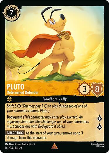 Pluto - Determined Defender card image