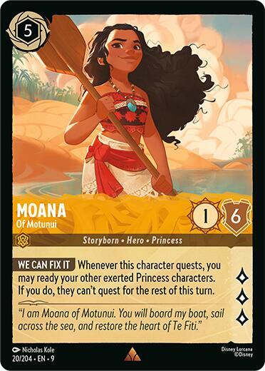 Moana - Of Motunui card image