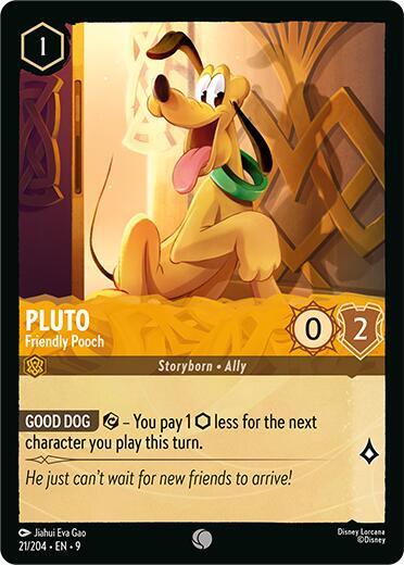 Pluto - Friendly Pooch card image