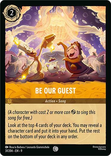 Be Our Guest card image