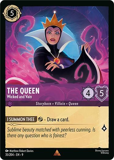 The Queen - Wicked and Vain card image