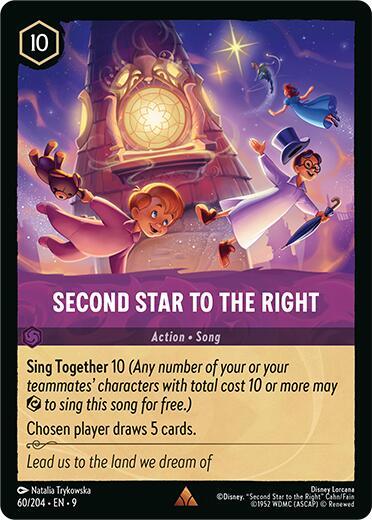 Second Star to the Right card image