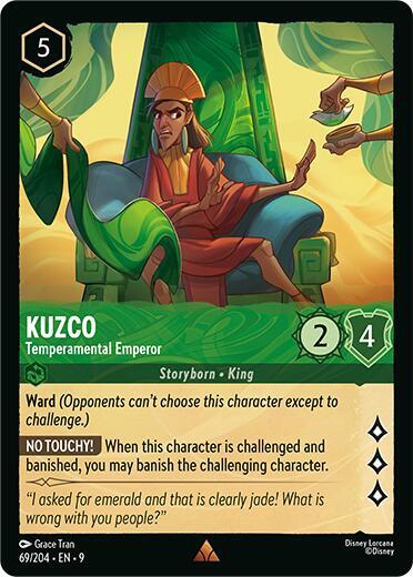 Kuzco - Temperamental Emperor card image