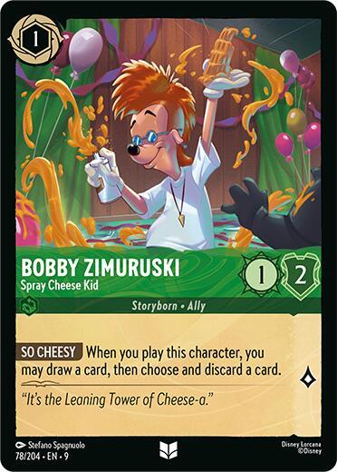 Bobby Zimuruski - Spray Cheese Kid card image