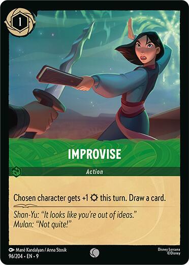 Improvise card image