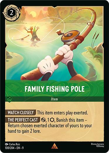 Family Fishing Pole card image