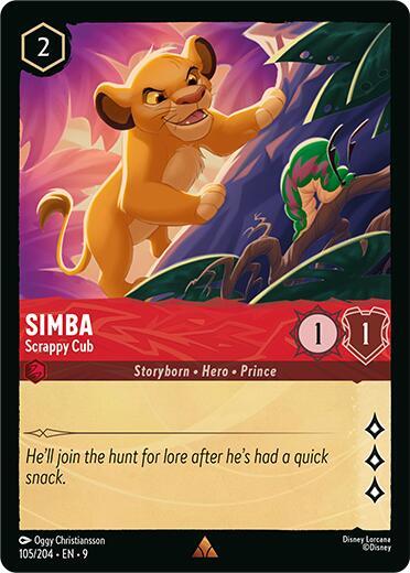 Simba - Scrappy Cub card image