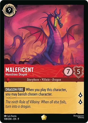 Maleficent - Monstrous Dragon card image