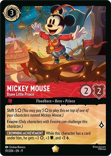 Mickey Mouse - Brave Little Prince card image